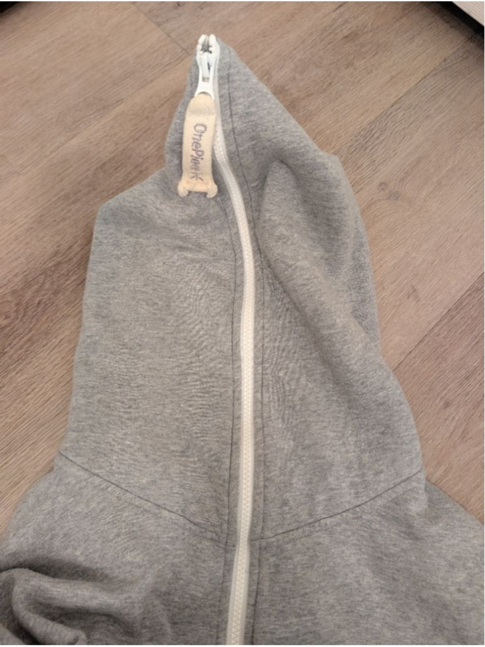 The Norwegian Original OnePiece Gray Full-Zip Hooded Jumpsuit L Airport Outfit - Picture 6 of 10